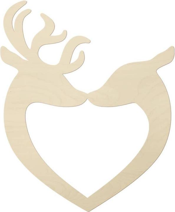 Immagine prodotto Trenddeko Cuore di cervo (49 x 60 cm)