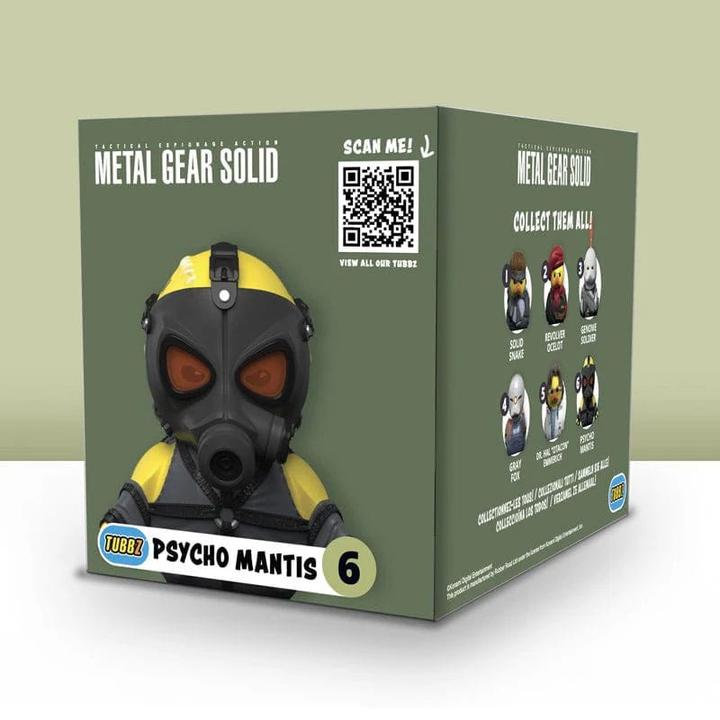 Actual product image Numskull Metal Gear Solid Tubbz PVC Figure Psycho Mantis Boxed Edition 10 cm