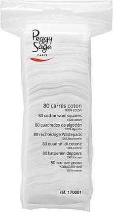 Peggy Sage Éponges carrées en coton 80Pcs