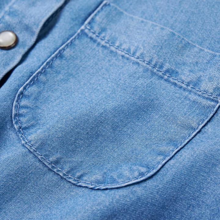 Immagine prodotto VidaXL Abito da bambino con maniche lunghe blu navy e blu denim (92)