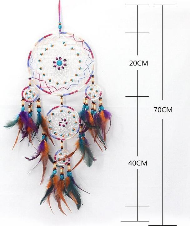 Produktbild Cover-Discount Traumfänger Dream Catcher Wooden (40 x 20 cm)