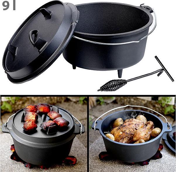 Image du produit Rosenstein & Söhne Dutch Oven en fonte