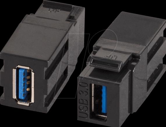 Image du produit Tecline EFB-Elektronik EFB Adaptateur Keystone à encastrer USB3.0 A (Module Keystone)
