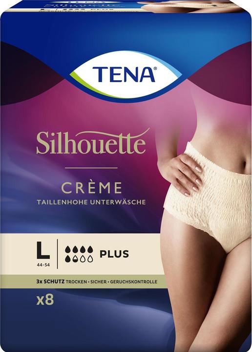 Tena Silhouette Pants Crème Large (8 x, Large)