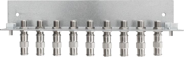 Axing QEW 9-12 Grounding bracket, 9-way (Antenna cable)