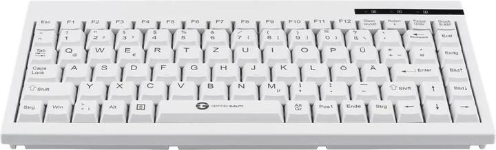 Image du produit Gett GCQ Cleantype Easy Basic Compact clavier compact avec boîtier plastique 88 touches USB couleur w (DE, Filaire)