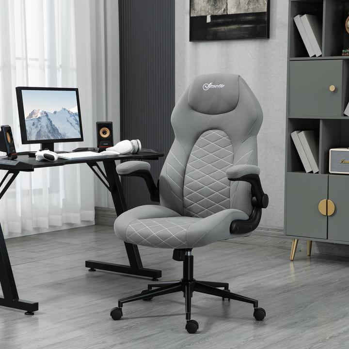 Image du produit Vinsetto Chaise de bureau avec appui-tête et accoudoirs