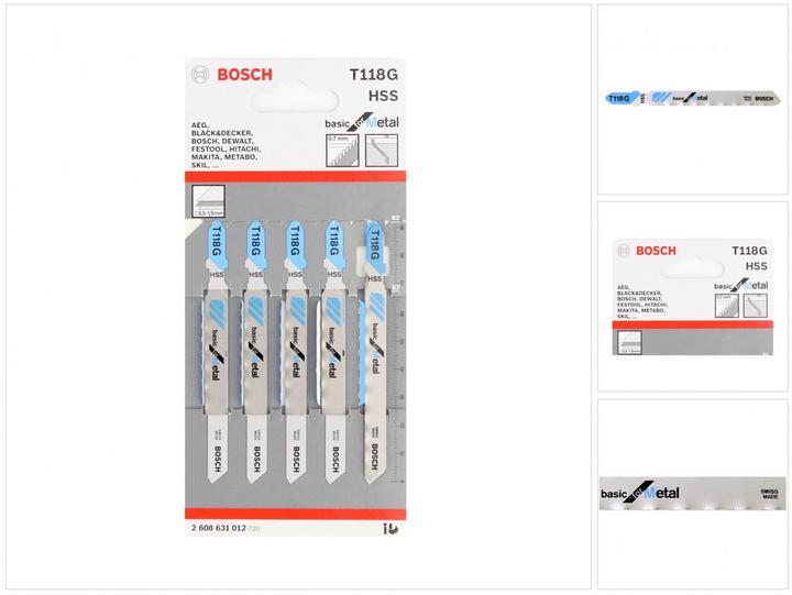 Image du produit Bosch Professional Zubehör T 118 G Basic