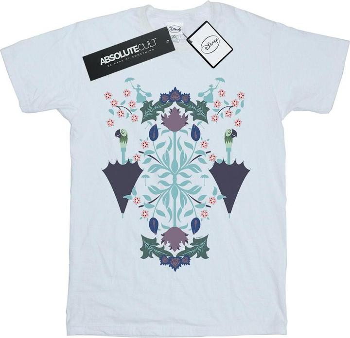 Produktbild Disney Mary Poppins Floral Collage TShirt (M)