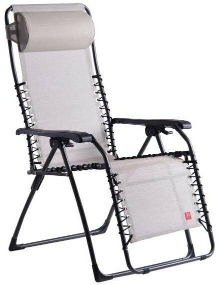 Immagine prodotto Fiam Poltrona Relax Movida 129 Tx Struttura Metallo / Tex. Anthr./Ecru (66 cm)