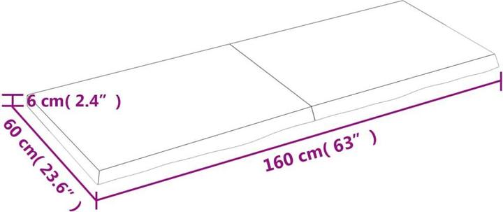 Immagine prodotto VidaXL Saba (160 x 60 x 6 cm)