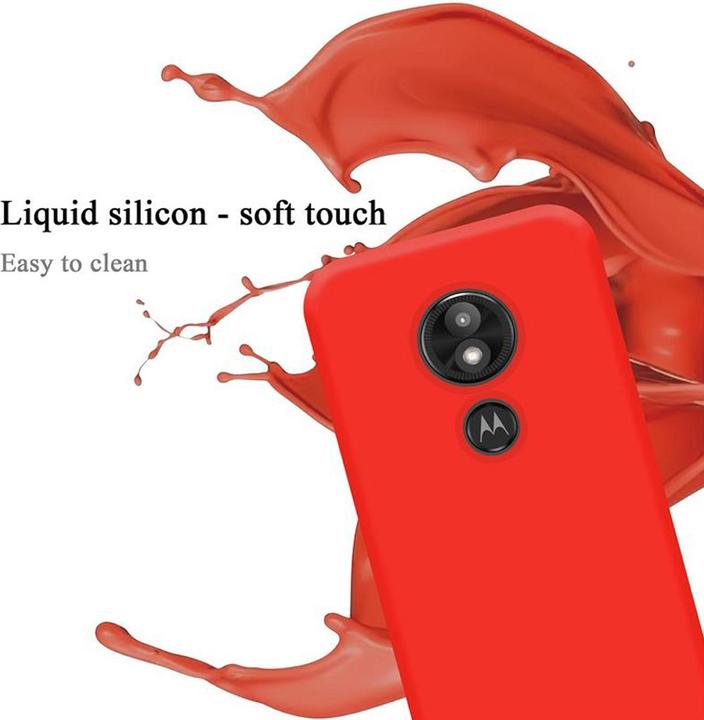 Produktbild Cadorabo TPU Liquid Silicone Case Cover (Motorola Moto E5 Play Go)