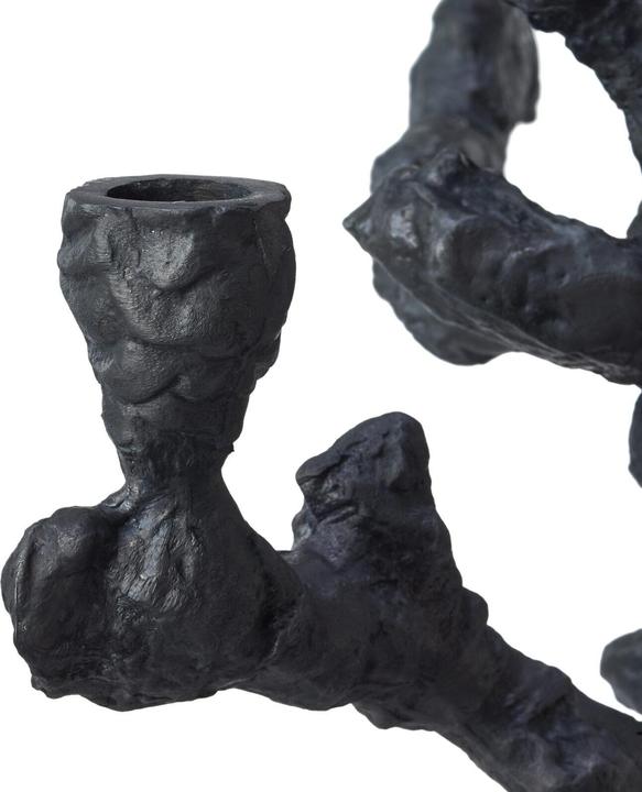 Actual product image Pols Potten Design candle holder Apple Tree 53 cm - Graphite