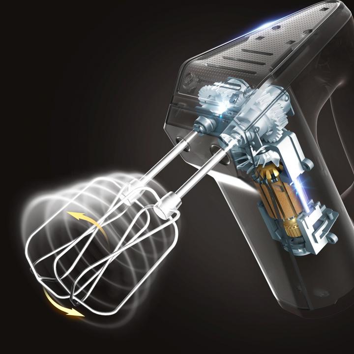 Actual product image Krups KRU GN912111 Hand Mixer 3 Mix (750 W)