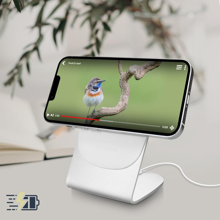 Actual product image Choetech Magnetic Charging Holder Bracket (15 W)