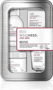 Baylis & Harding Körperpflege-Geschenkset in einer Dose Grapefruit-Ingwer-Limette 4 Stück (Körperpflegeset)
