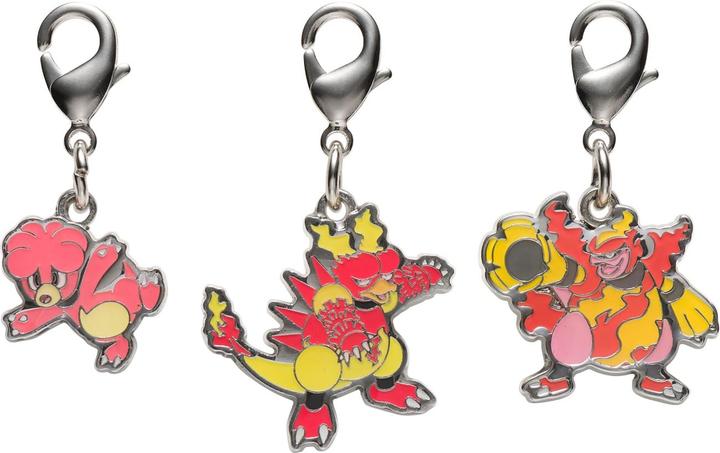 Pokémon Pokemon Center 2022 - Magby Schlüsselanhänger - 3 Stück