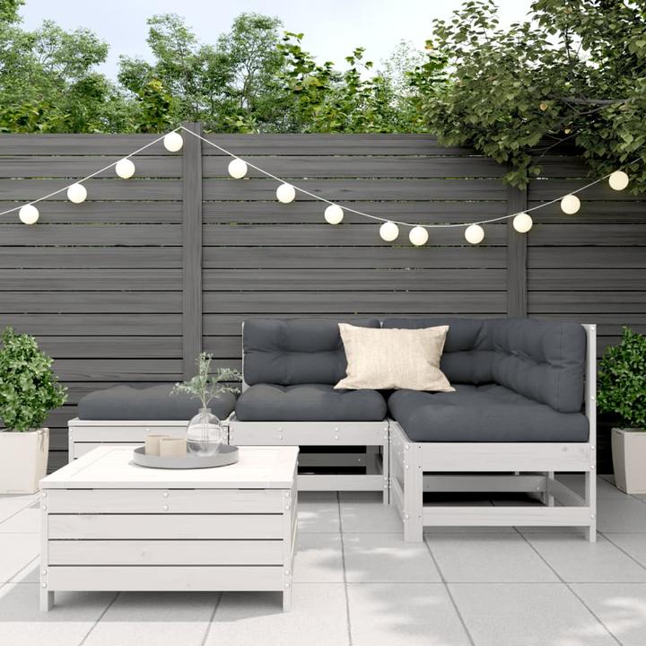 Image du produit VidaXL Ensemble salon de jardin 10 pièces avec coussins