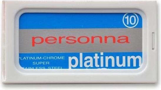 Actual product image Personna 10 Platinum Red Double Edge Razor Blades