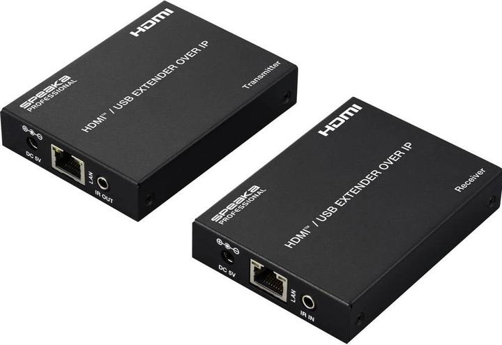 Image du produit SpeaKa Professional SP-HDE-350 HDMI® HDMI Extender über Netzwerkkabel RJ45