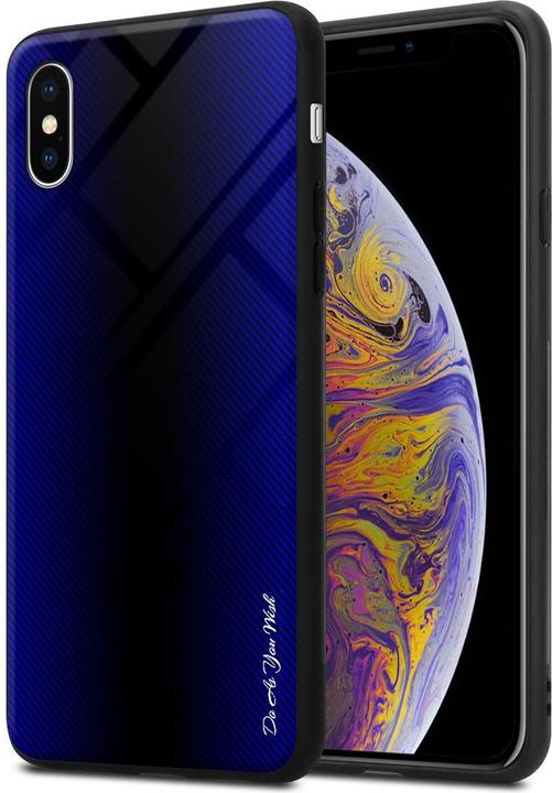 Immagine prodotto Cadorabo Copertura di vetro a strisce in TPU (Apple iPhone XS Max)