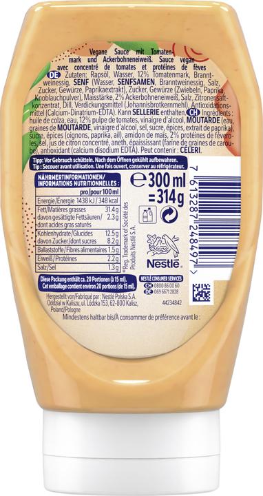 Produktbild THOMY Vegan Burger Sauce (345.41 g)