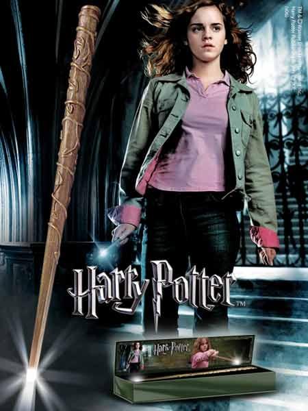 Image du produit Noble Collection Harry Potter : Baguette magique Hermione Grange