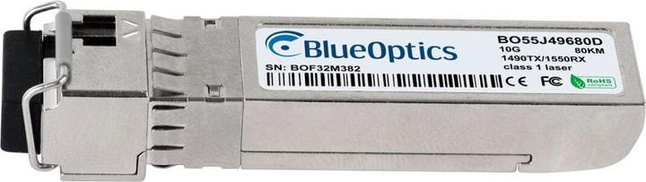 Actual product image BlueOptics Huawei SFP-10G-BXU1-80 Compatible SFP+ BO55J49680D