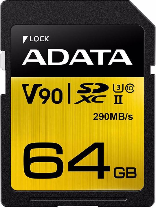 Adata Prime Minister ONE (64 GB, SDXC, U3, UHS-II)