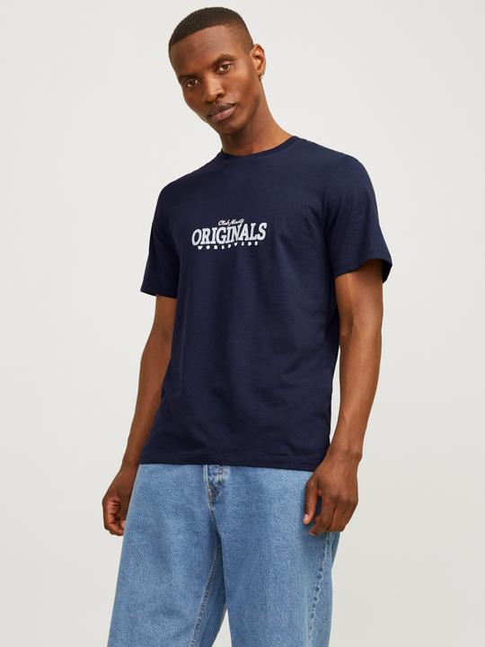 Actual product image Jack & Jones Printed round neck T-shirt T-shirt (S)