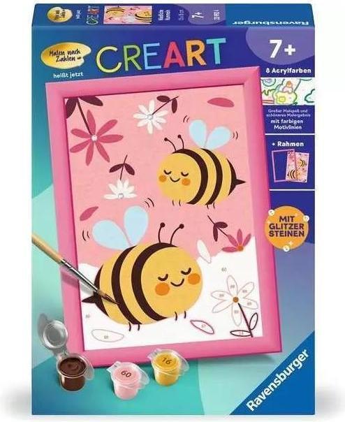 Immagine prodotto Ravensburger CreArt - Pittura per numeri 23992 - Simpatici bombi - da 7 anni