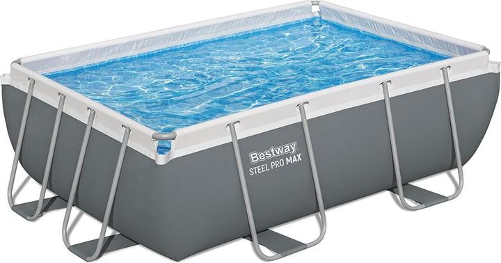 Produktbild Bestway Power Steel Frame Pool-Set (282 x 196 x 84 cm)