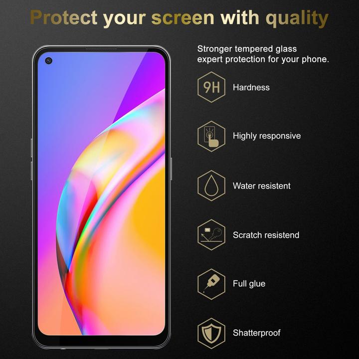Immagine prodotto Cadorabo Vetro di protezione del display a schermo intero (1 Pezzo/i, Oppo A94 5G)