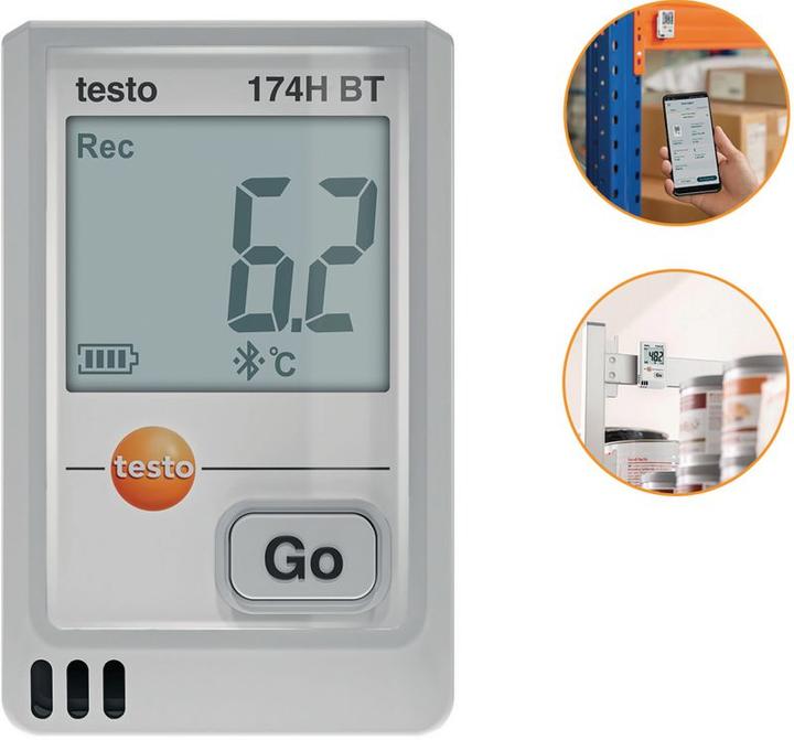 Produktbild Testo Mini-Datenlogger 174 H / Bluetooth®