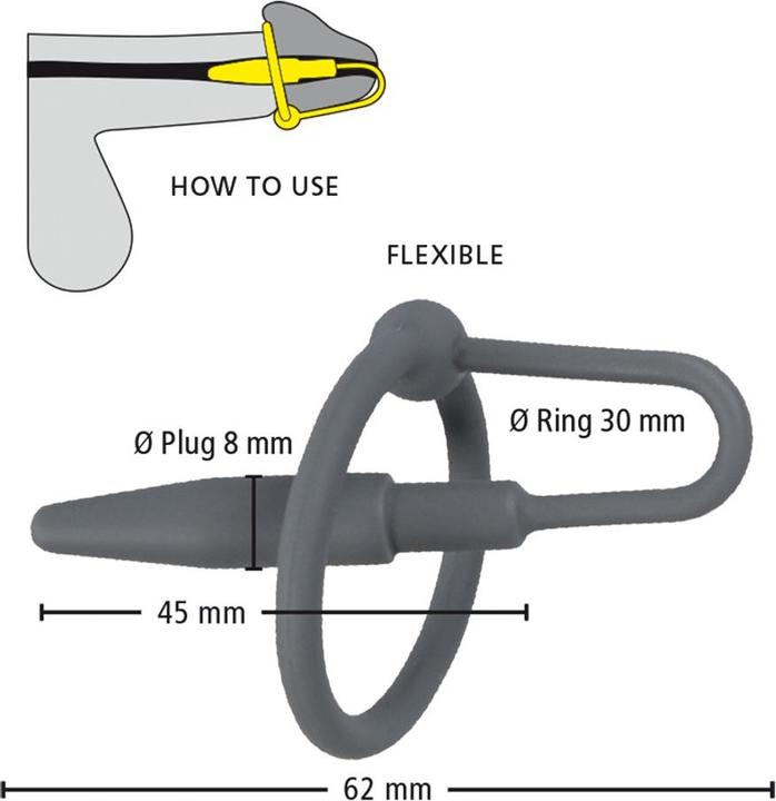 Produktbild You2Toys Penisplug mit Eichelring