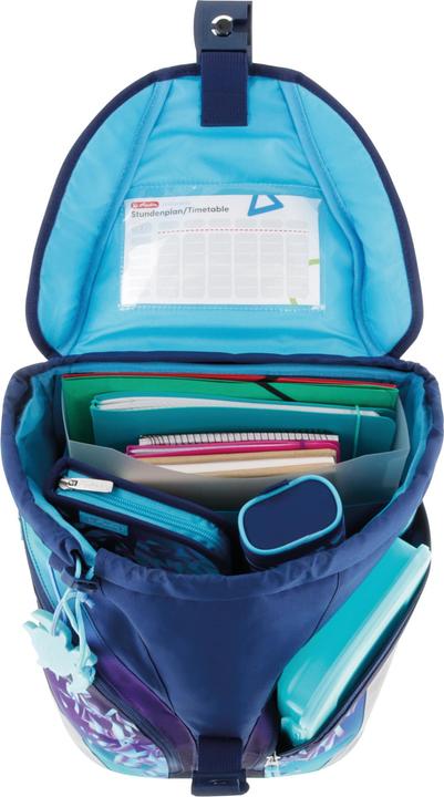 Actual product image Herlitz Elementary school r. SoftLight Plus Greenline Blue Ice (18 l)