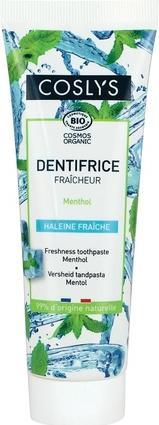 Produktbild Coslys Erfrischende BIO-Zahnpasta Menthol Fluoridfrei - 100g -
