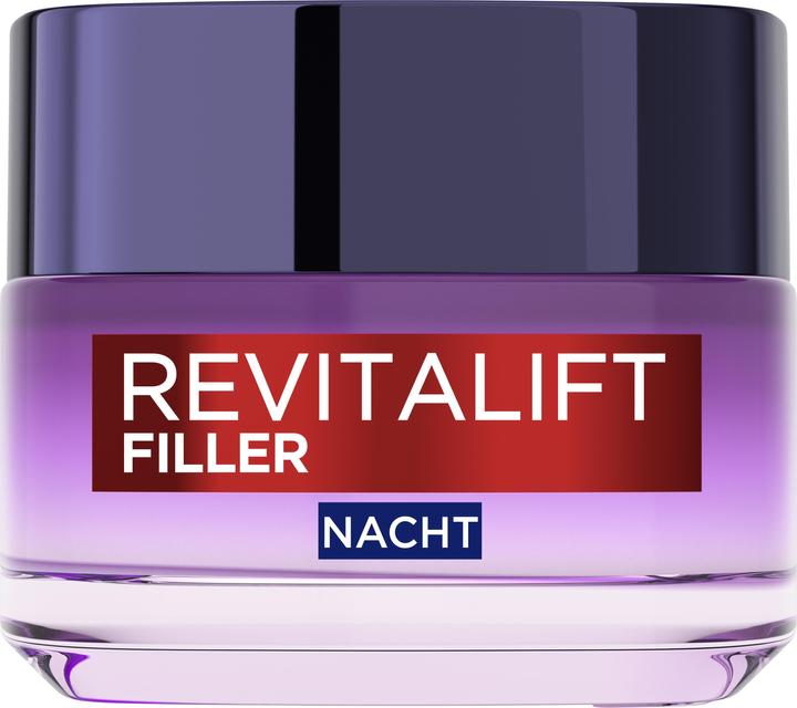 Actual product image L'Oréal Paris Loreal, Revitift Filler, Night Cream, 50 ml (50 ml, Night cream)