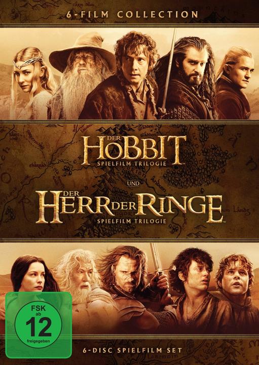 Middle Earth Collection (DVD, 2016, German, English)