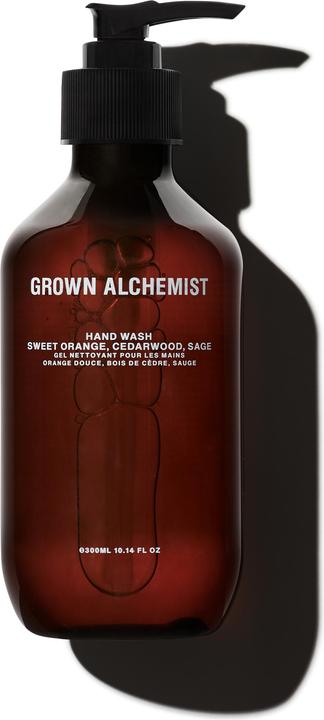 Actual product image Grown Alchemist GROWN Beauty - Hand Wash: Sweet Orange, Cedarwood & Sage (Liquid soap, 300 ml)