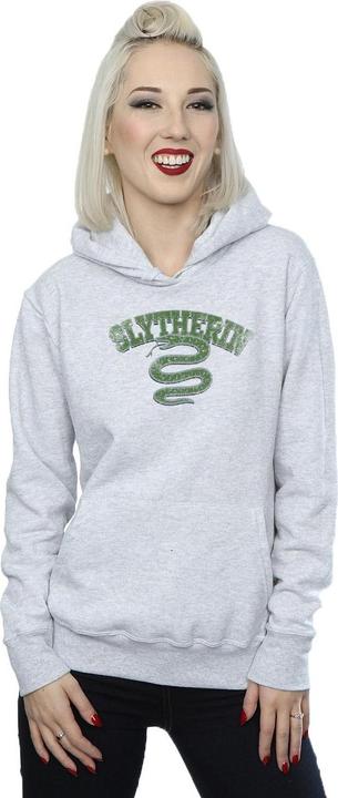 Immagine prodotto Slytherin Sport Emblem Felpa con Cappuccio Donna (L)