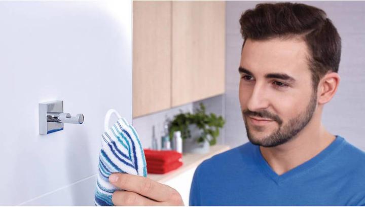 Produktbild tesa EKKRO Handtuchhaken inkl. Klebelösung ohne Bohren