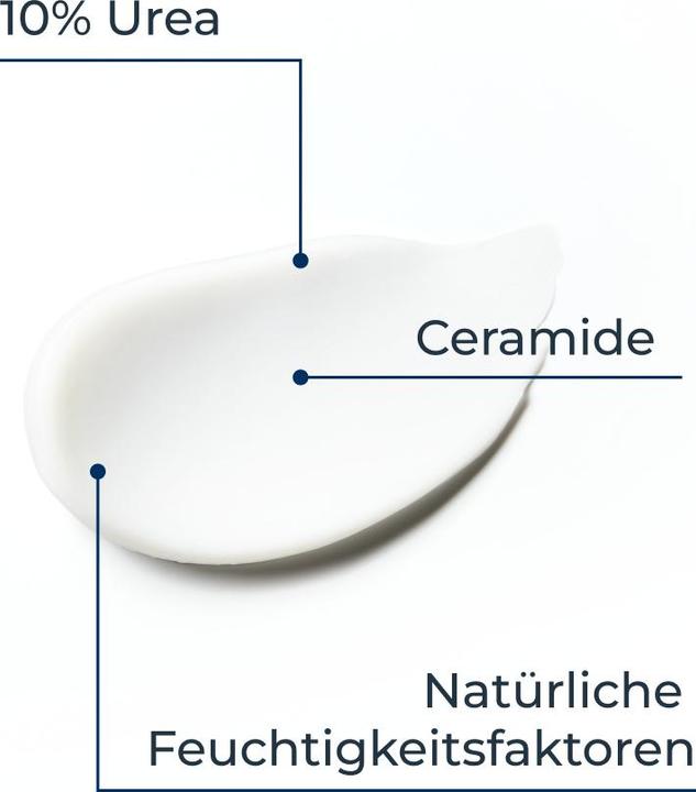 Actual product image Eucerin Urea Repair 10% Urea Foot Cream (Foot cream & foot gel, 100 ml)