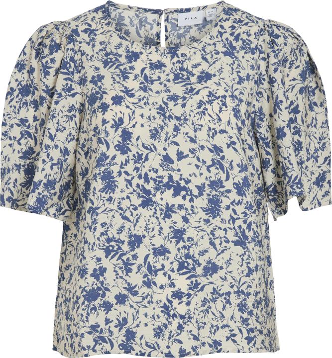Actual product image Vila Patterned top with short sleeves (38)