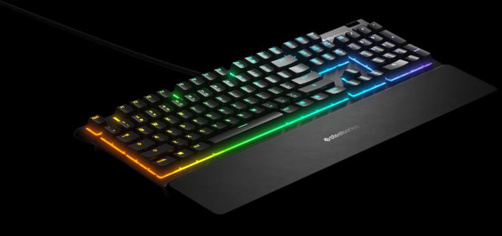 Image du produit SteelSeries Clavier de jeu Apex 3, disposition américaine (US, Filaire)