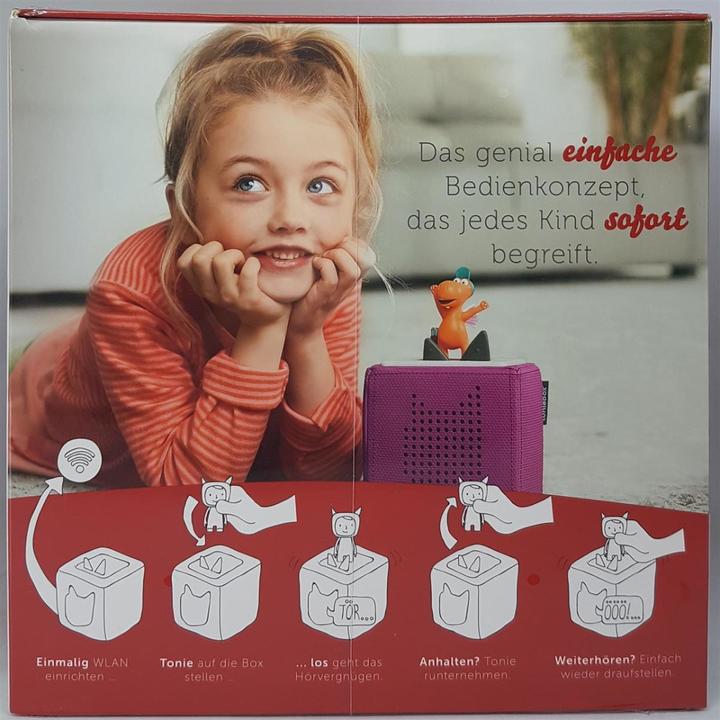Actual product image Tonies Toniebox starter set berry (creative tone) (German)
