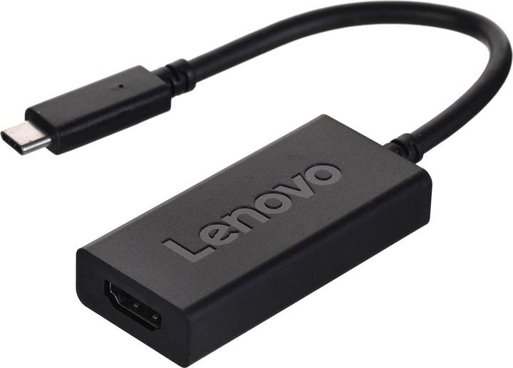 Lenovo USB-C to HDMI 2.0b USB graphics adapter Black (USB-C, 6 cm)