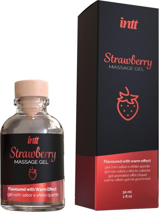 Produktbild Intt Strawberry Massage Gel - 30 ml (30 ml)