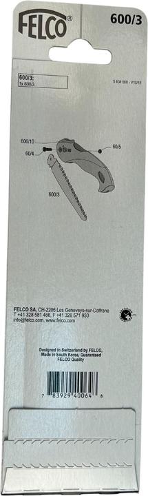 Actual product image Felco Saw blades