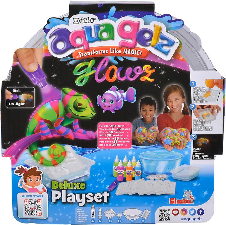 Simba Aqua Gelz Deluxe Set Glowz